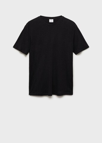 MANGO MAN T-shirt 'Liman' in Schwarz: Vorderseite
