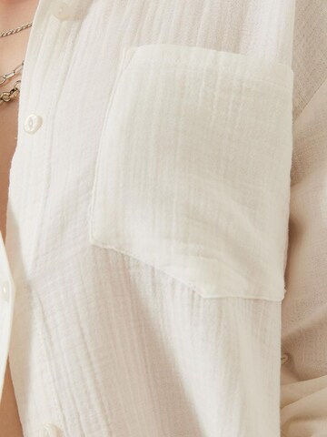 Camicia da donna di Bianco Lucci in beige