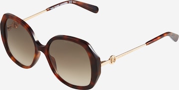Marc Jacobs Sunglasses 'MARC' in Brown: front