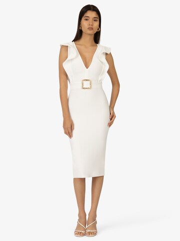 Robe fourreau Kraimod en blanc