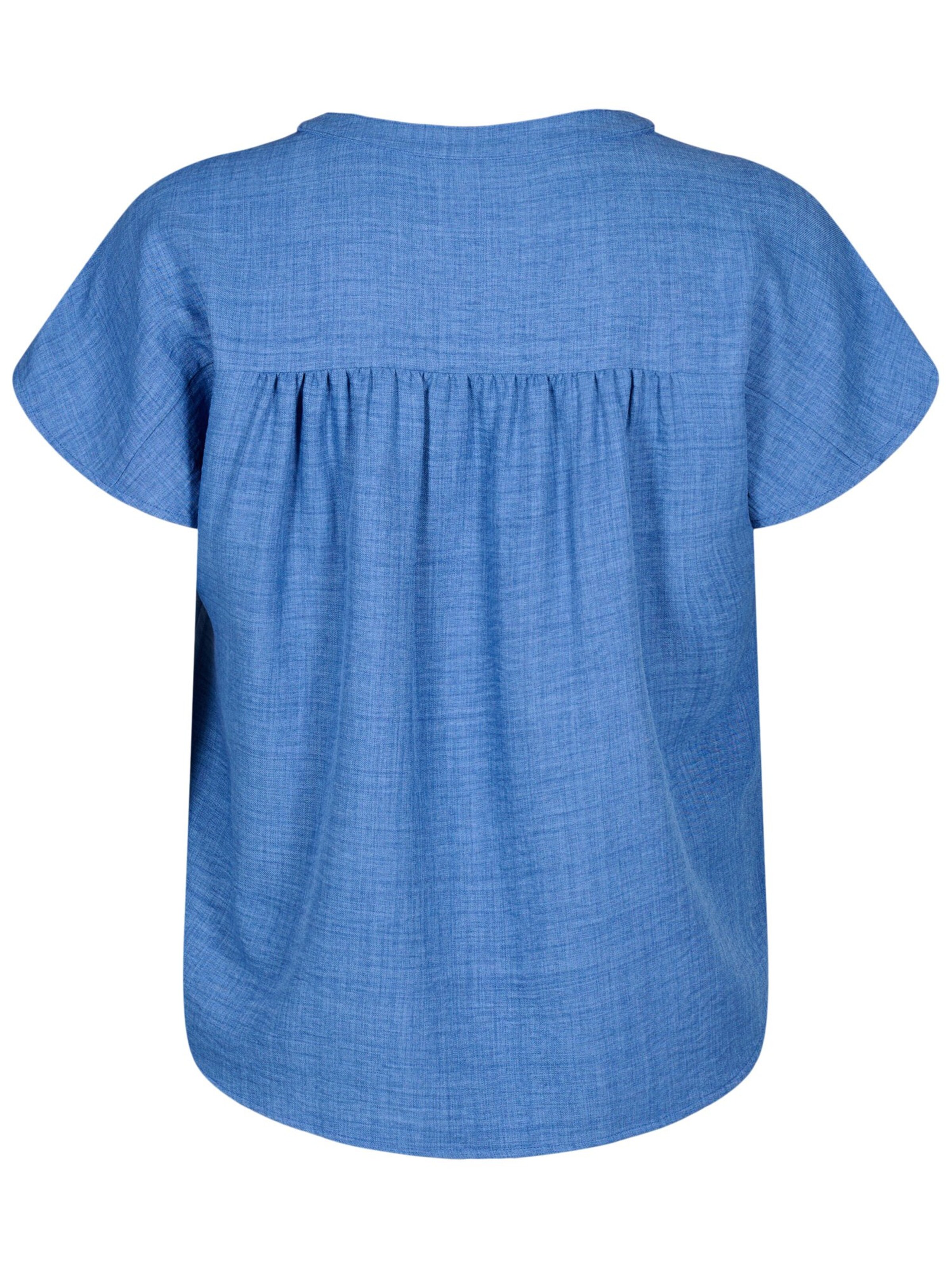 Zizzi Блузка 'CAALABAMA' в Синий