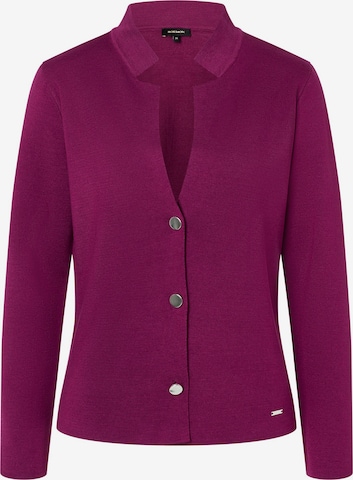 Cardigan 'Milano' MORE & MORE en violet : devant