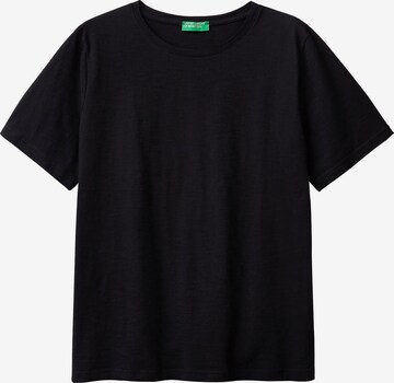 UNITED COLORS OF BENETTON Shirt in Black: front