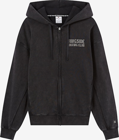 Džemperis iš Champion Authentic Athletic Apparel, spalva – pilka / juoda, Prekių apžvalga