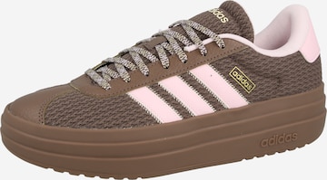 ADIDAS SPORTSWEAR Matalavartiset tennarit 'VL COURT BOLD' värissä ruskea: etupuoli