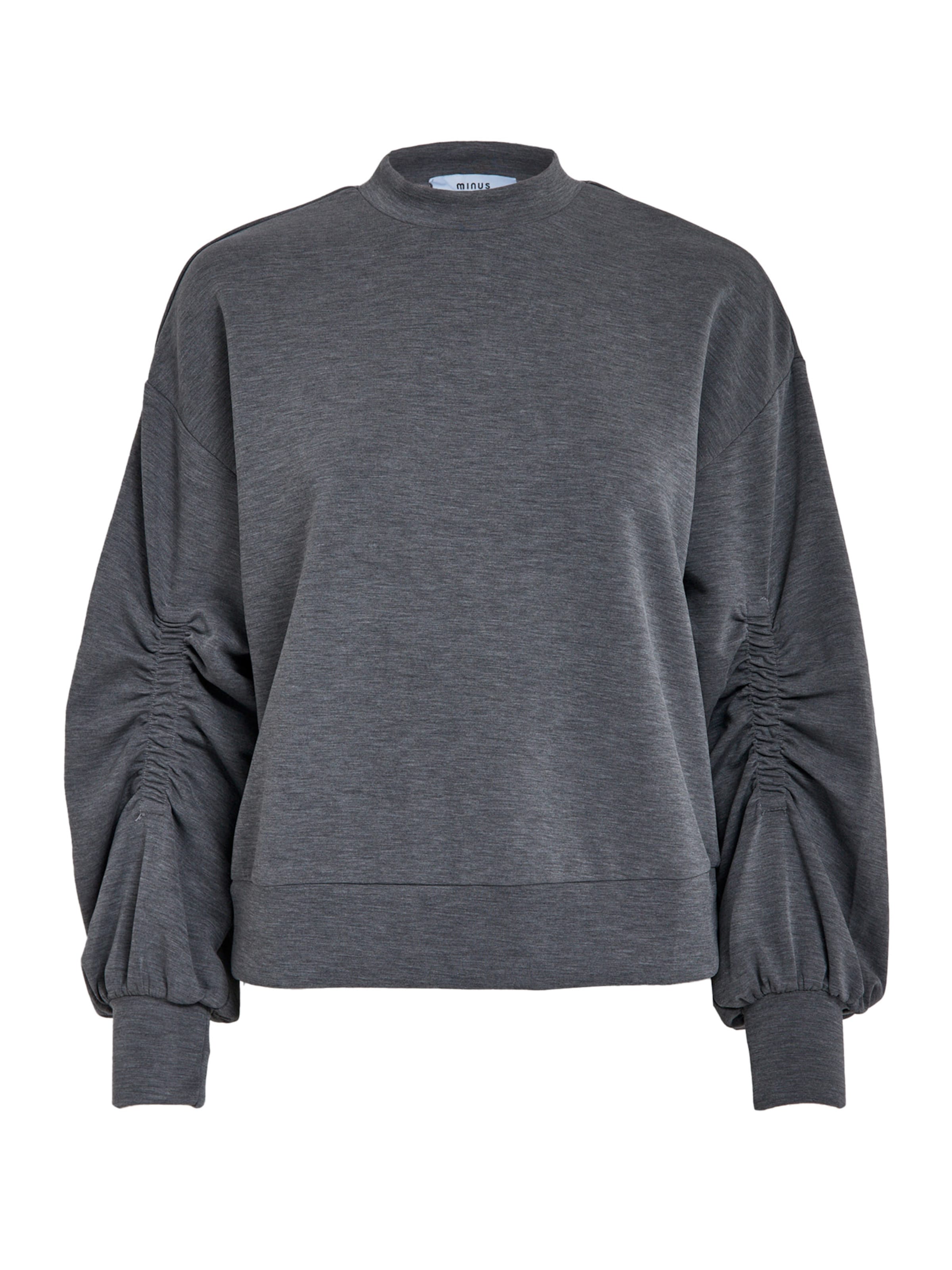 minus Mikina 'Sabi' – šedá: přední strana