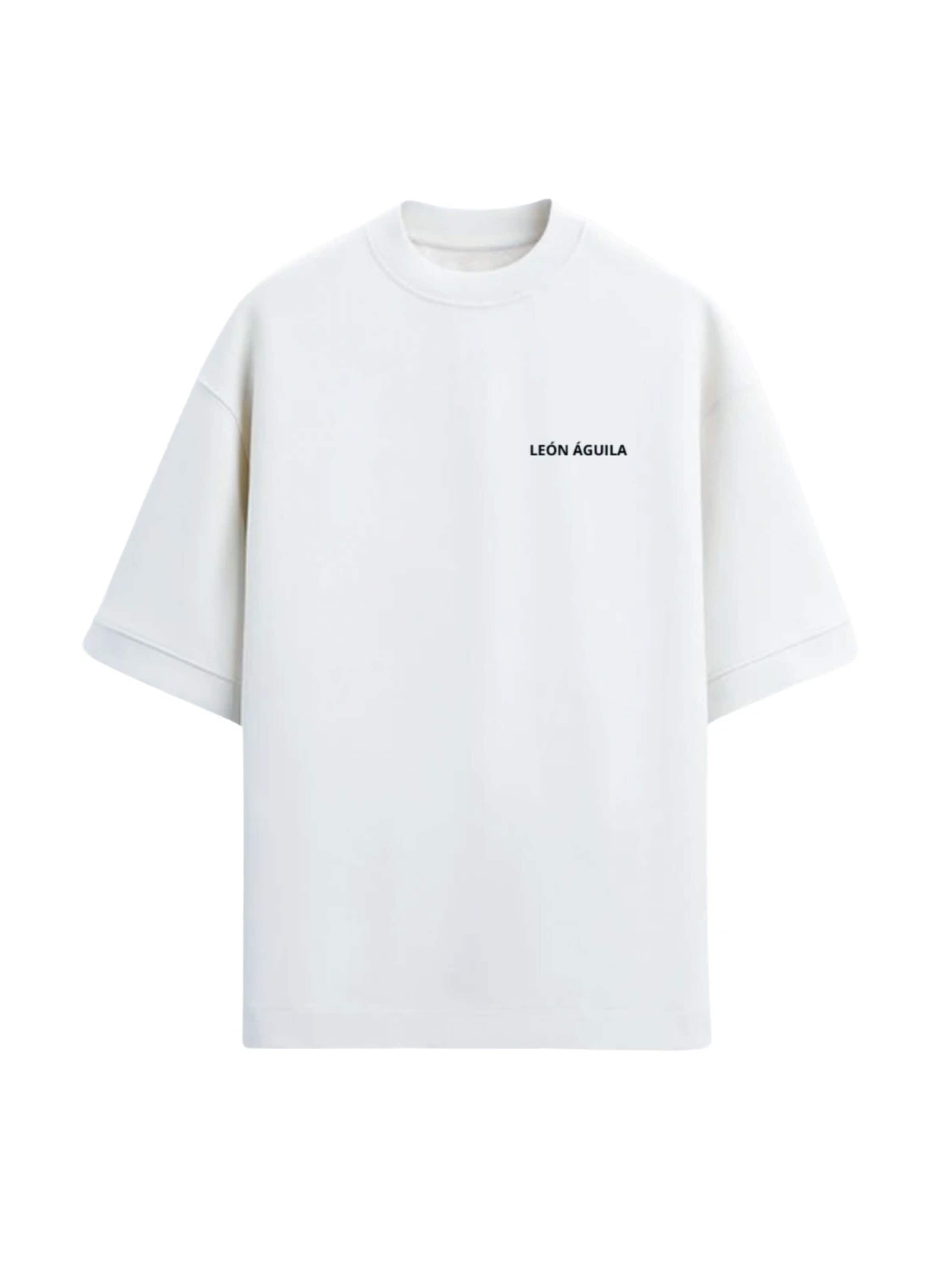 leon aguila Shirt 'Essential' in White: front
