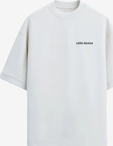 T-Shirt 'Essential' leon aguila en blanc : devant