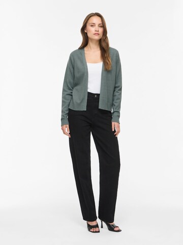 VILA Strickjacke in Grau