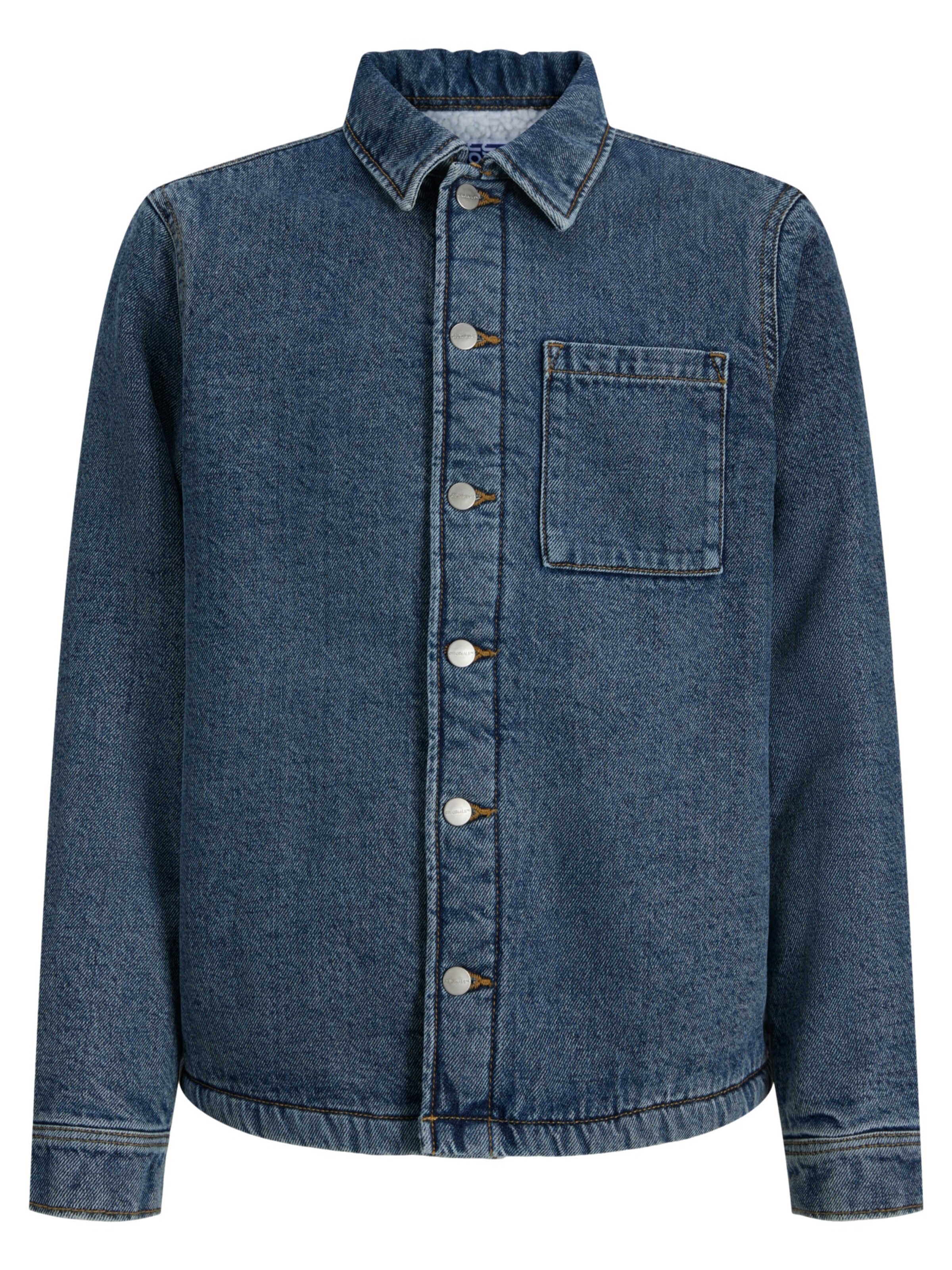 Comfort fit Camicia 'James' di Jack & Jones Junior in blu: frontale