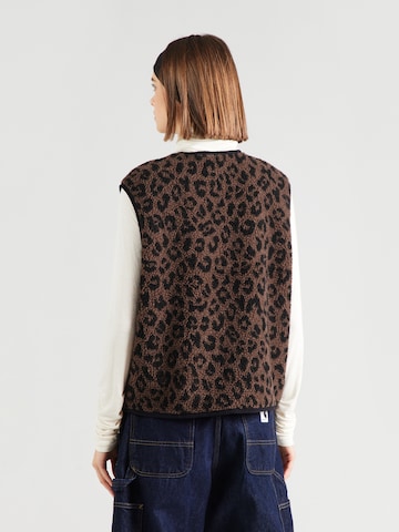 mazine Vest i brun