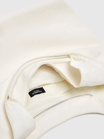 Pull&Bear Nakupovalna torba | bela barva