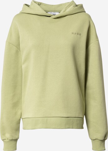 zaļš NA-KD Sportisks džemperis: no priekšpuses