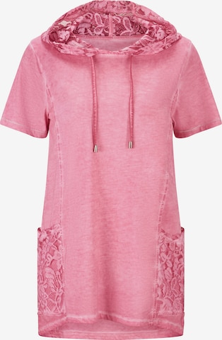 heine Shirt in Roze: voorkant