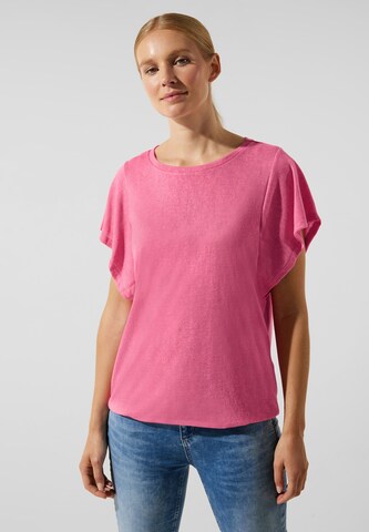 STREET ONE Shirt in Pink: predná strana