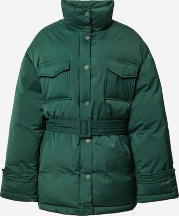 Veste d’hiver 'EMMA' MEOTINE en vert : devant