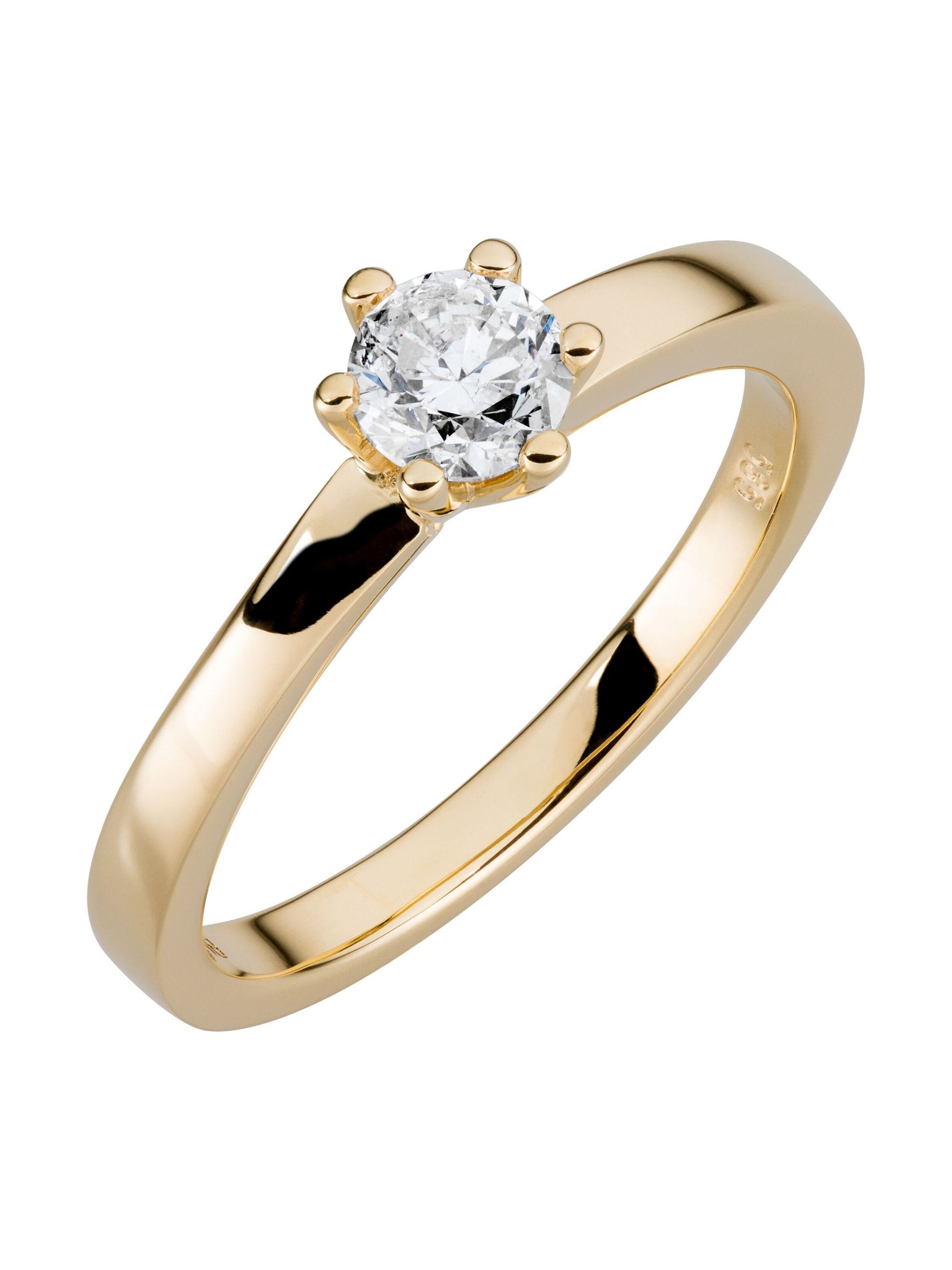 Orolino Ring in Gelb: Vorderseite