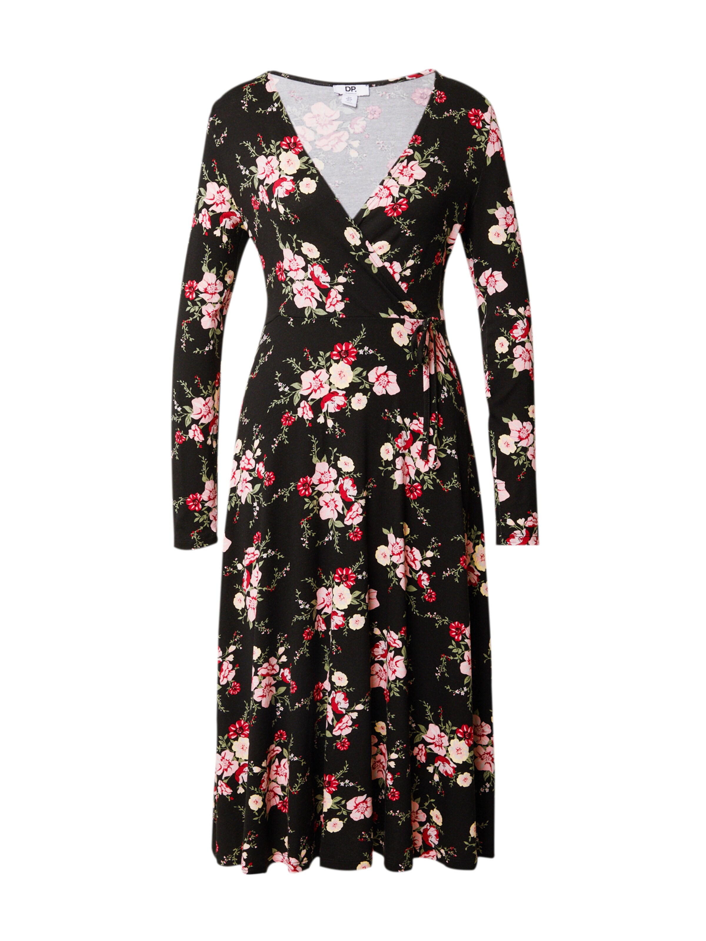 melns Dorothy Perkins Kleita: no priekšpuses