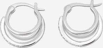 Boucles d'oreilles 'Anika' EDITED en argent : devant