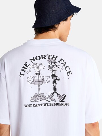 THE NORTH FACE Shirt 'M WHY CANT WE BE FRIENDS OVERSIZED SS TE' in Wit
