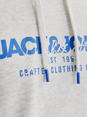 Sweat-shirt 'JJAlvis' JACK & JONES en gris