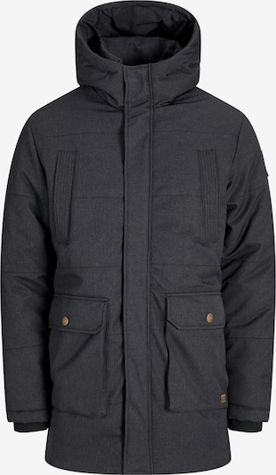 JACK & JONES Zimska parka 'FINN' u crna melange, Pregled proizvoda
