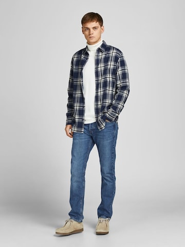 JACK & JONES regular Jeans 'Mike' i blå