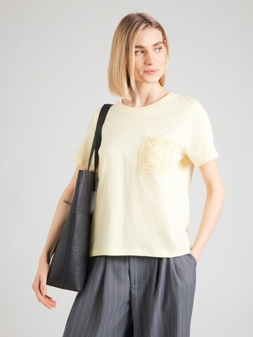 Maglietta 'JDYSELMA' di JDY in giallo: frontale