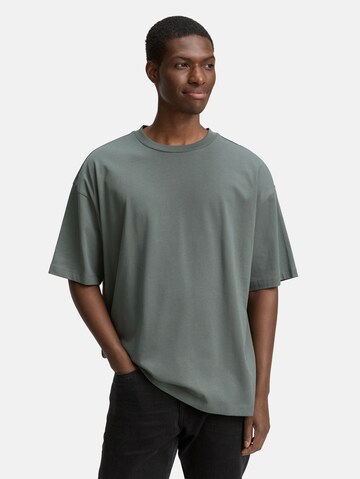 TOM TAILOR DENIM Shirt in Groen: voorkant