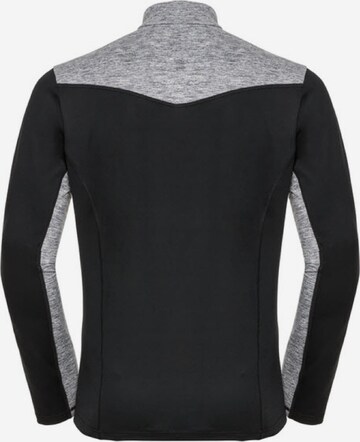 ODLO Athletic Sweatshirt ' Midlayer  STEEZE ' in Black