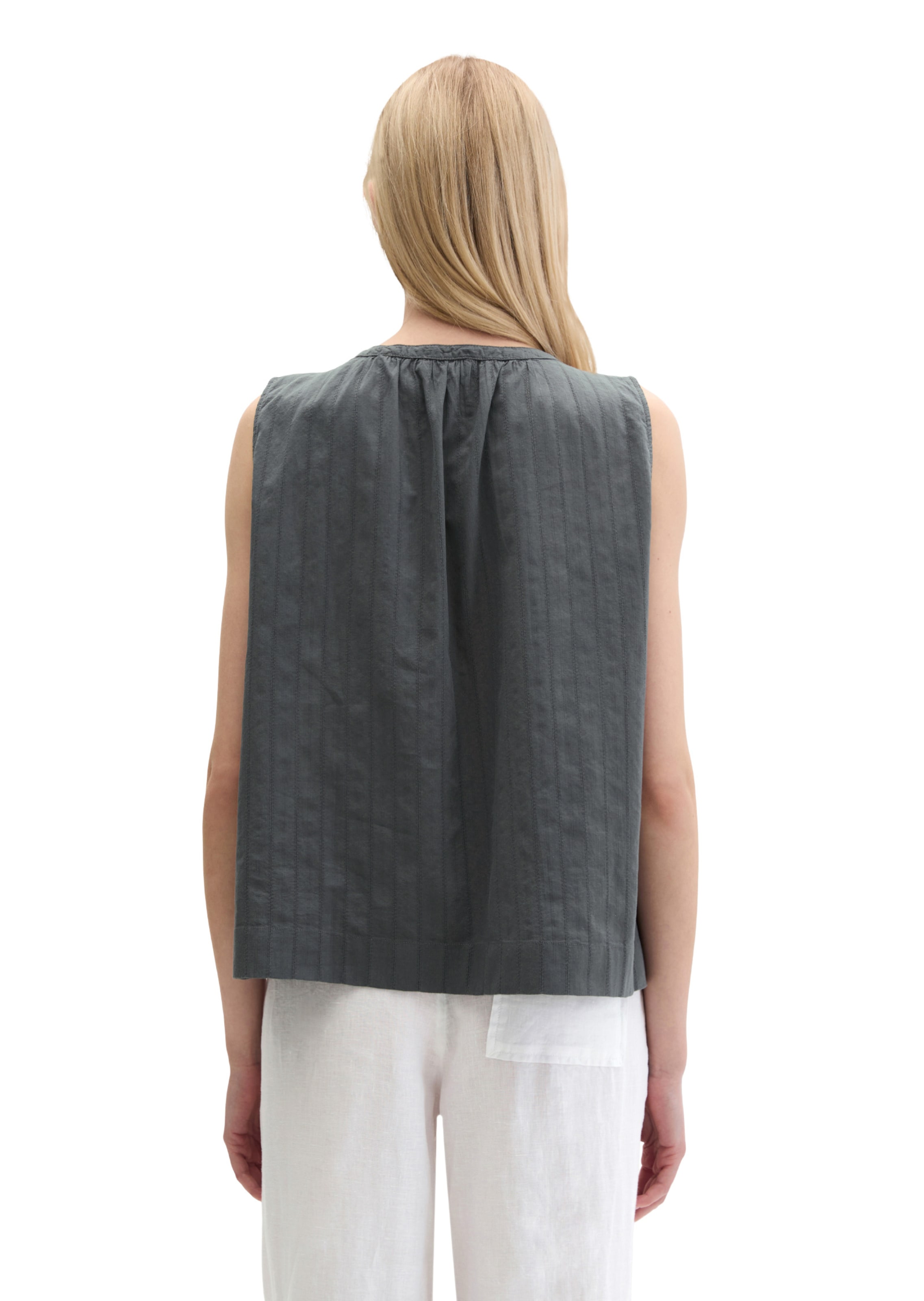 Marc O'Polo Bluse in Grau
