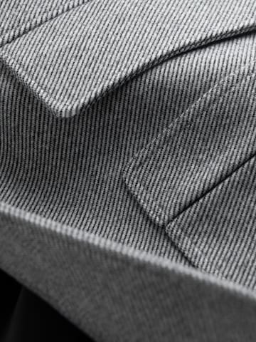 Ombre Between-seasons coat 'OM-COWC-0108' in Grey