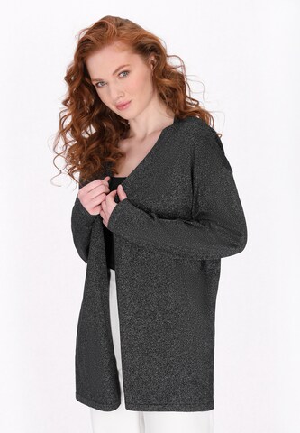DreiMaster Klassik - Casaco de malha 'Classic Look' em preto: frente
