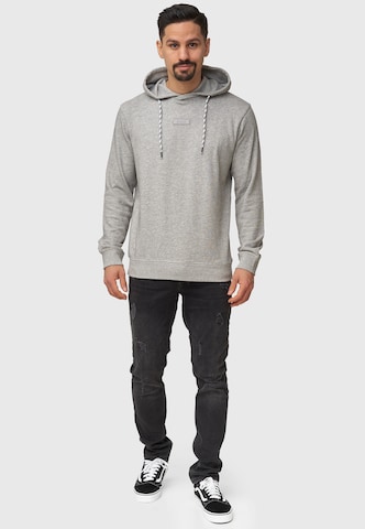 INDICODE JEANS Sweatshirt 'Bentley' in Grey