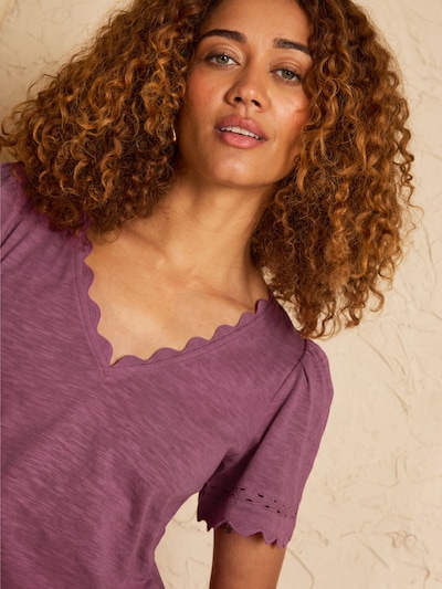 love & roses Camiseta en XS en malva, Vista del producto