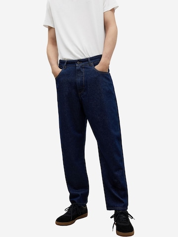 Adolfo Dominguez Loosefit Jeans in Blauw: voorkant