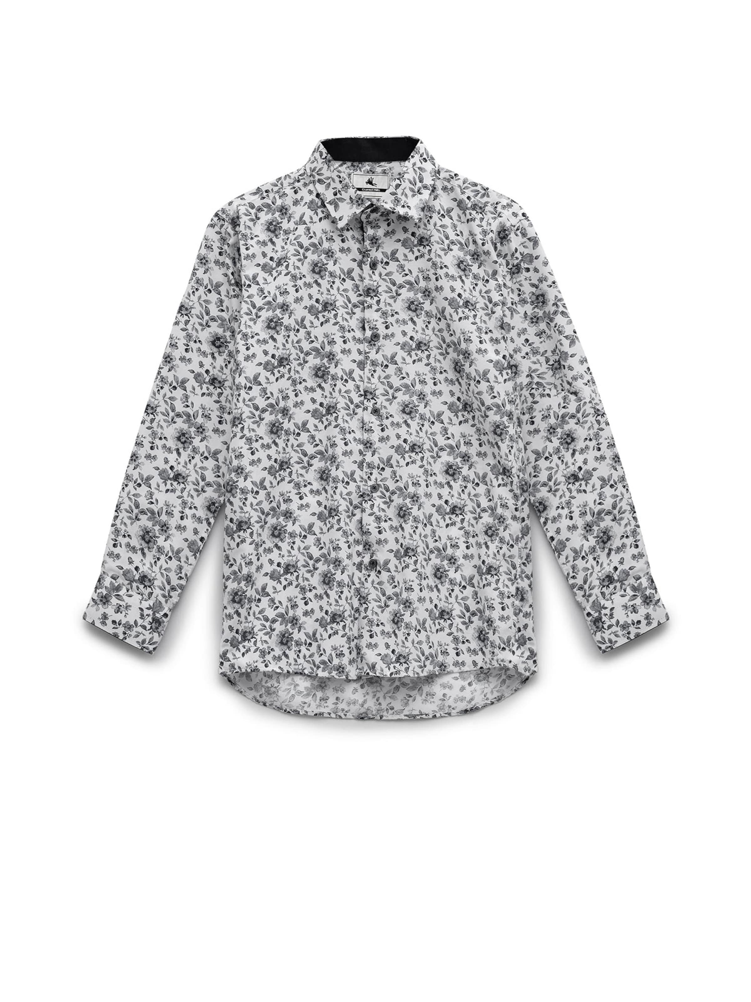 Daniel Hills Rovný strih Košeľa - Biela: predná strana