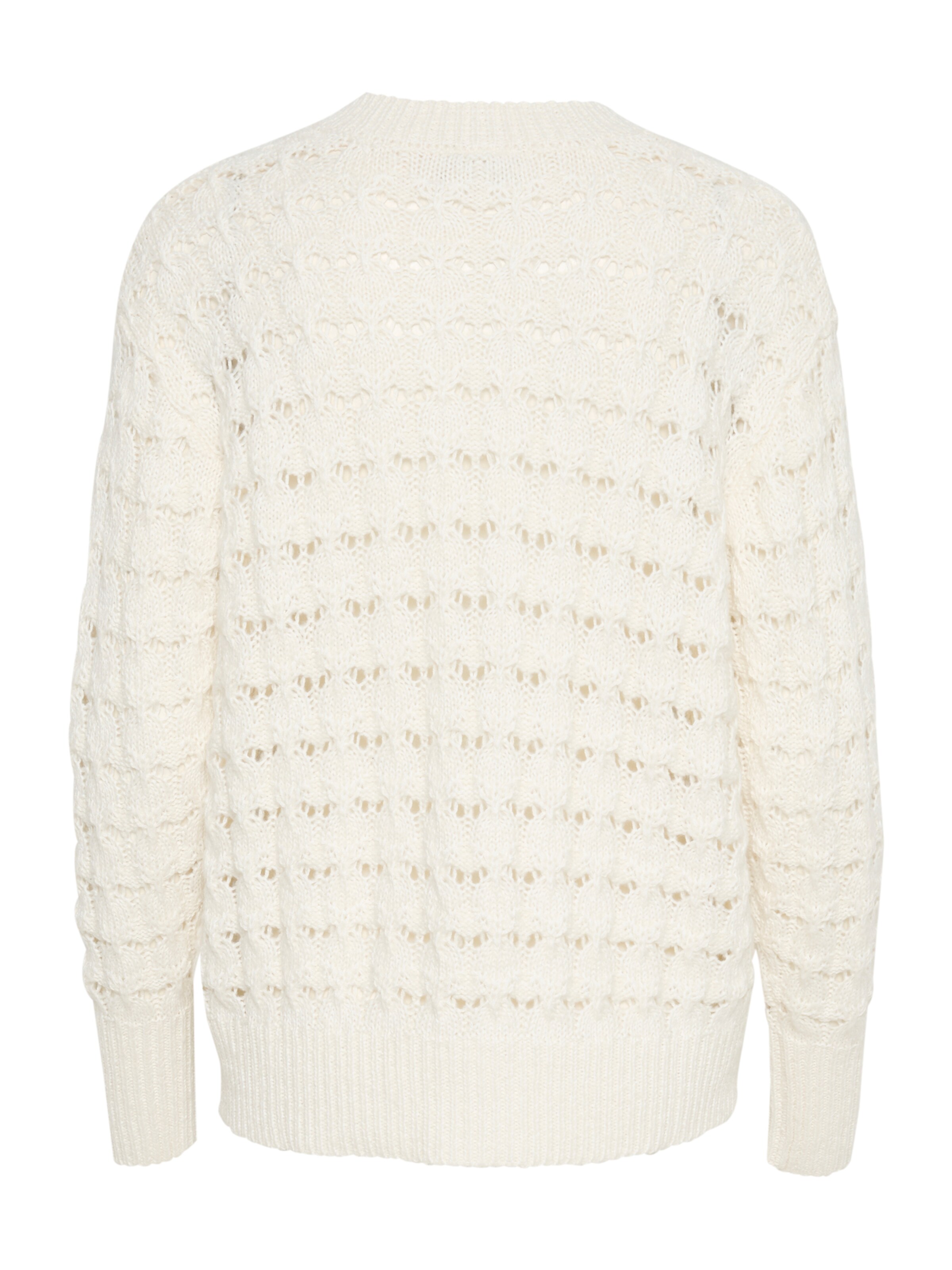 Kaffe Neuletakki 'Elena' värissä valkoinen