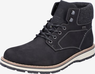 Bottines à lacets Rieker en noir : devant