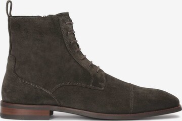 Kazar Lace-Up Boots in Brown