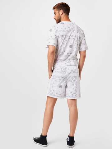 PUMA regular Παντελόνι φόρμας σε λευκό