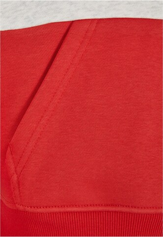 Urban Classics Sweatshirt in Rood