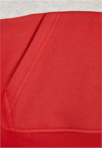 Urban Classics - Sweatshirt em vermelho