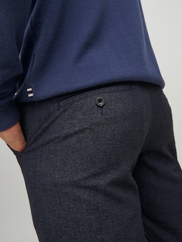 Coupe slim Pantalon chino 'MARCO CONNOR' JACK & JONES en bleu