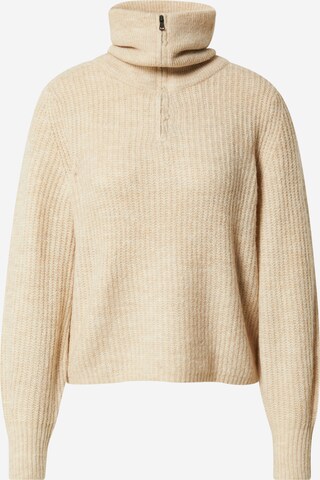 Pull-over 'Karinna' ONLY en beige : devant