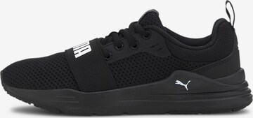 PUMA Sneaker 'Wired Run' in Schwarz: predná strana