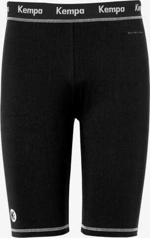 KEMPA Slimfit Sportunterhose in Schwarz: predná strana