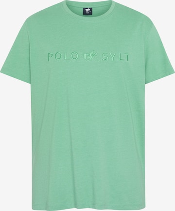 Polo Sylt Shirt in Green: front