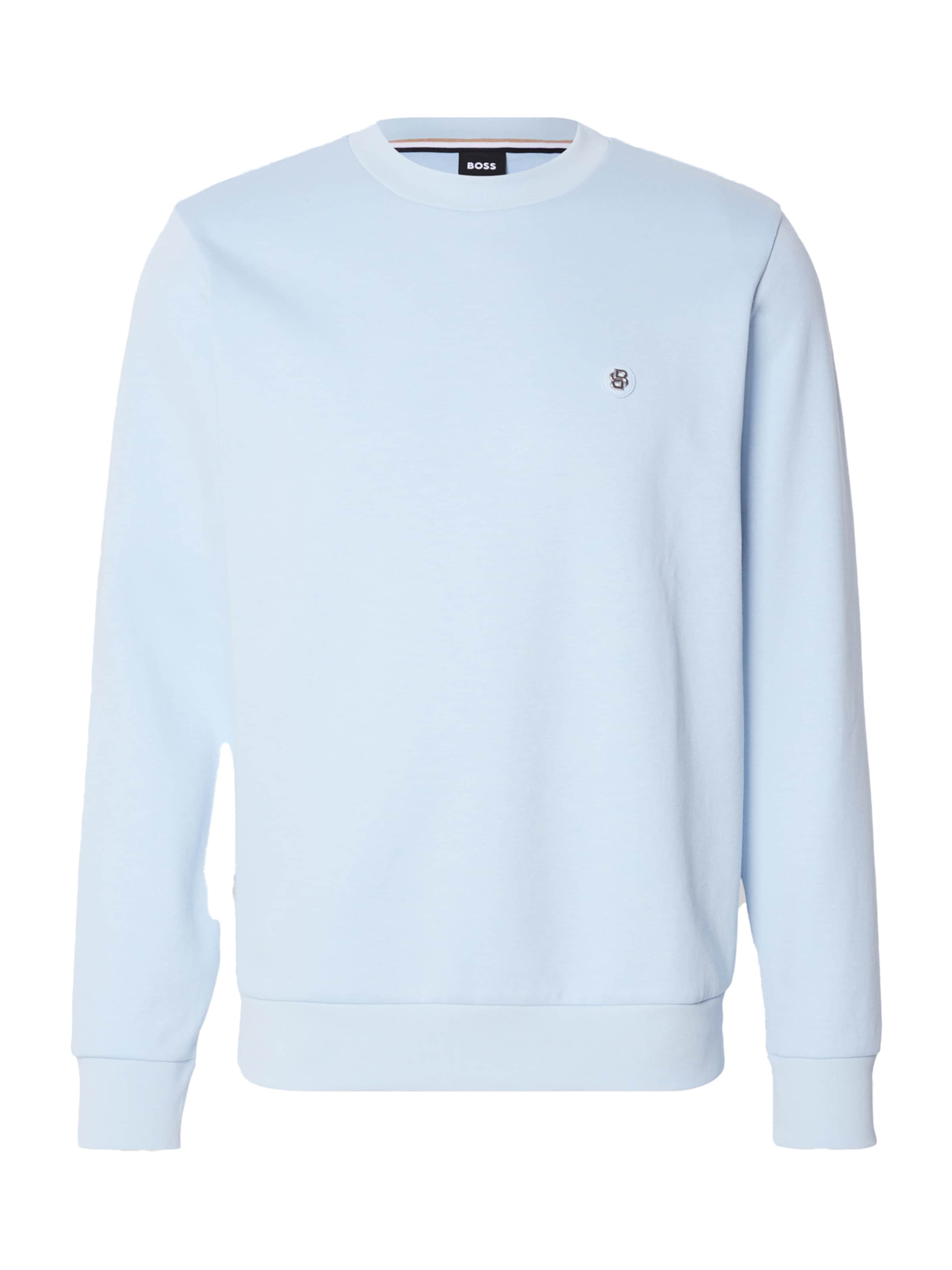 BOSS Sweatshirt 'C-Sharpe 01' in Blauw: voorkant
