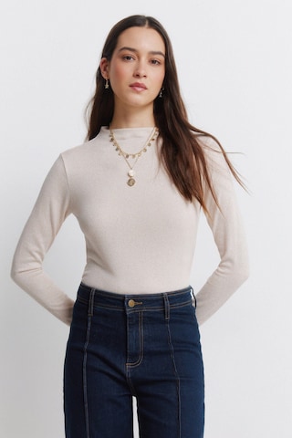 Springfield Trui in Beige: voorkant